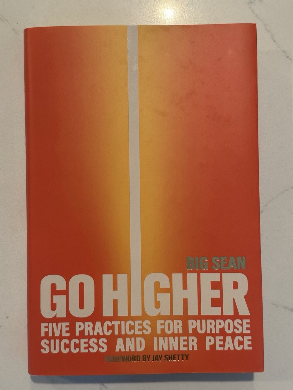 SIGNED Go Higher by Big Sean, Autographed, platinum artist, Finally Famous #1